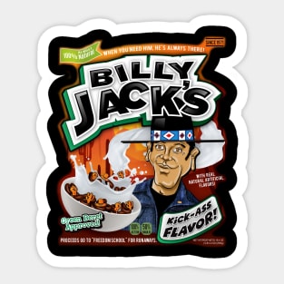 Billy Jack's Cereal Sticker